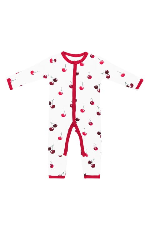 Cherry Print Romper