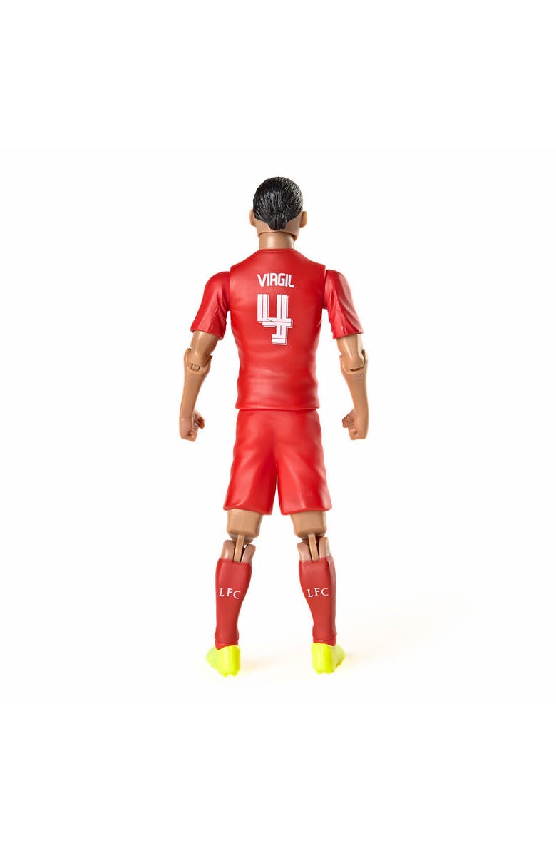Banbo Toys SOCKERS Liverpool F.C. Virgil Van Dijk 8" Collectible Soccer Action Figure, Alternate, color, Red