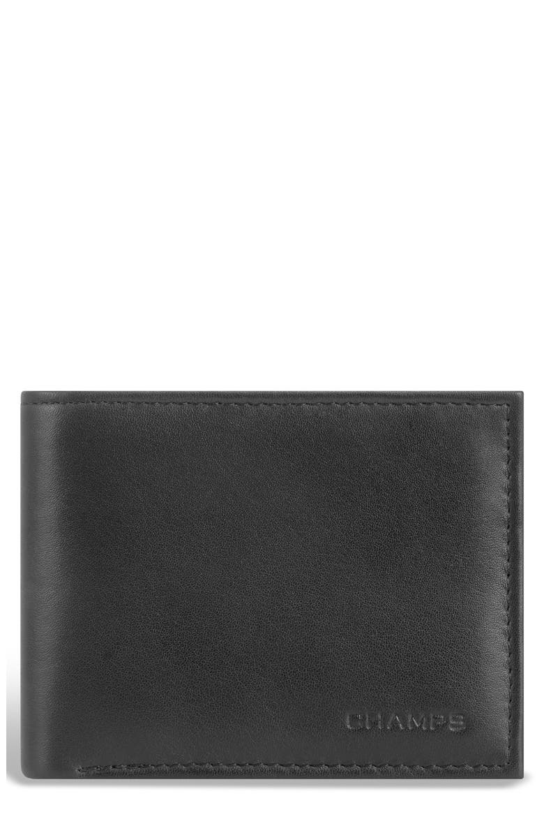 Multi Wing Bifold Wallet, Main, color, BLACK