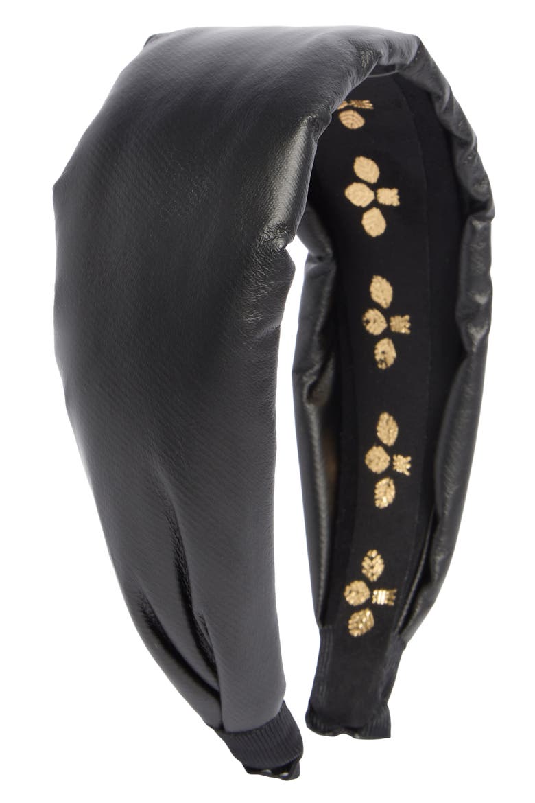 Fallon Headband, Main, color, BLACK