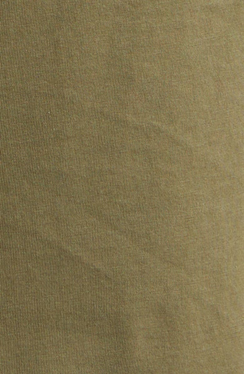 Moncler Logo Patch Graphic T-Shirt, Alternate, color, Olive Night