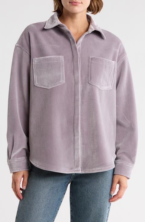 Corduroy Shirt Jacket
