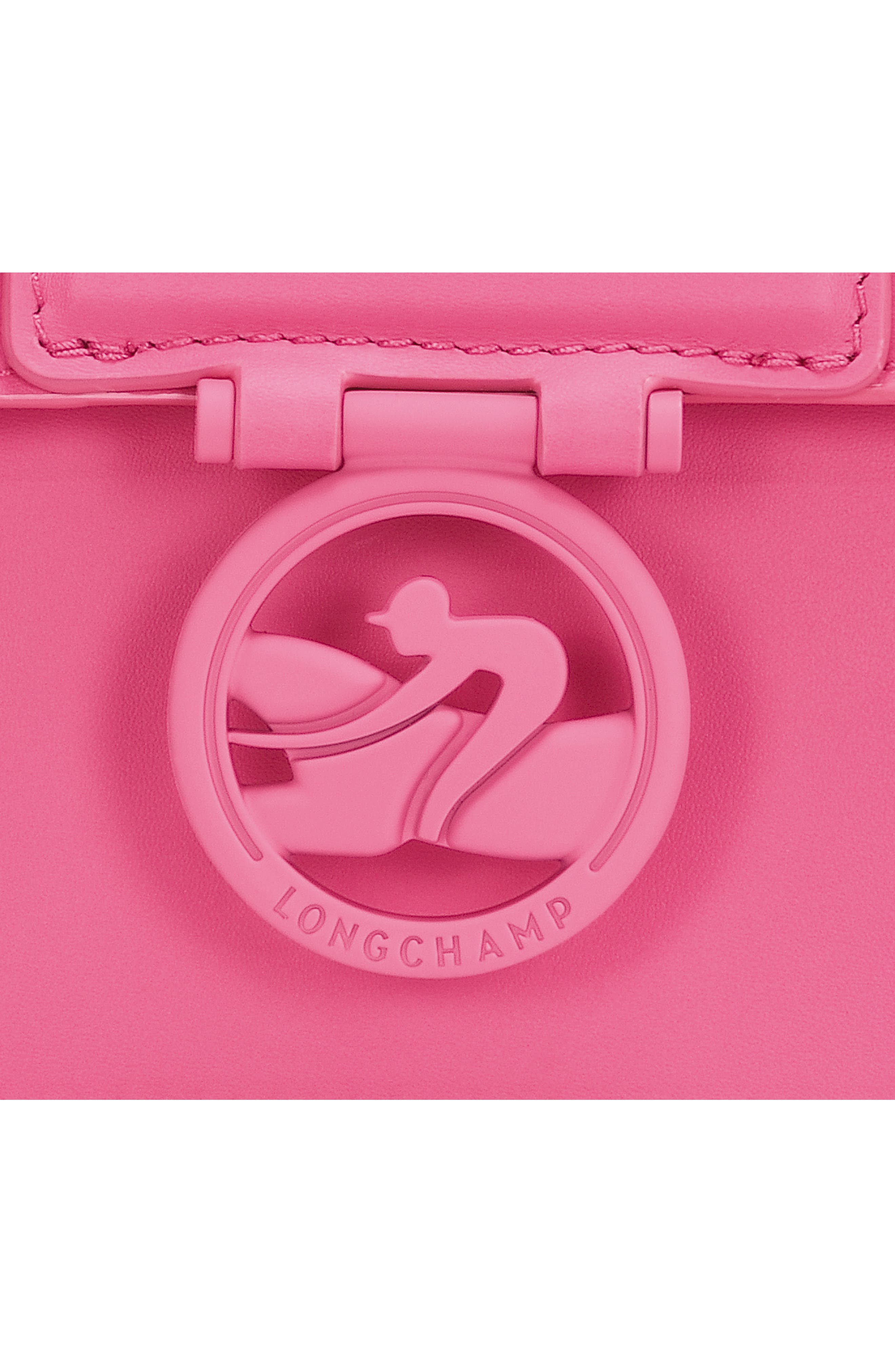 Longchamp Small Boxtrot Colors Leather Crossbody Bag, Alternate, color, Candy