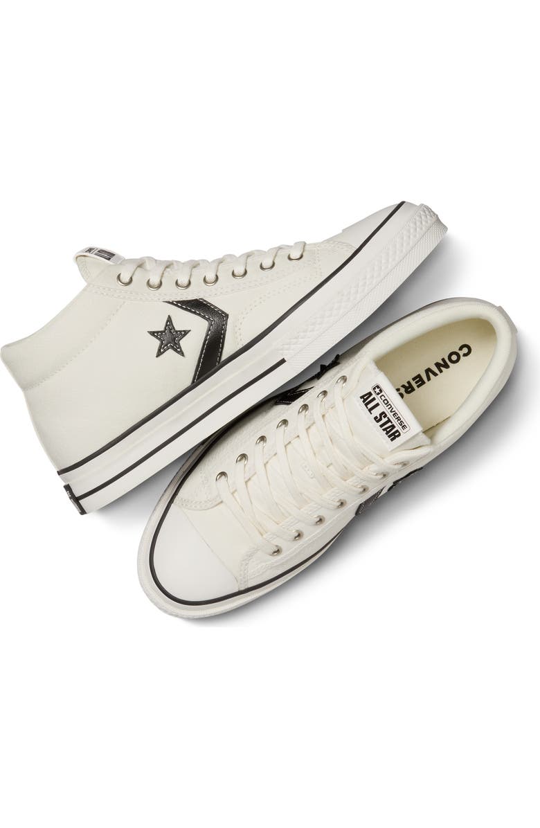 Converse All Star<sup>®</sup> Star Player 76 Mid Top Sneaker, Alternate, color, Vintage White/ Black/ Egret
