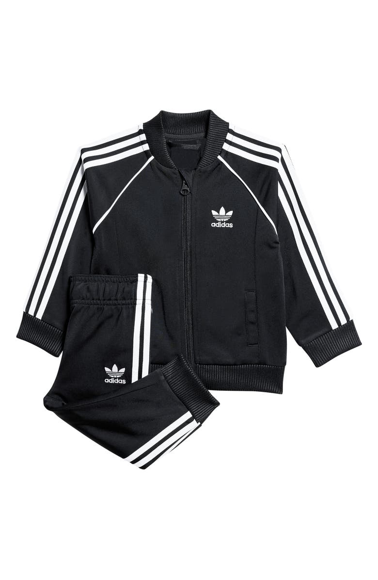 adidas Adicolor Superstar Track Jacket & Joggers Set, Main, color, 