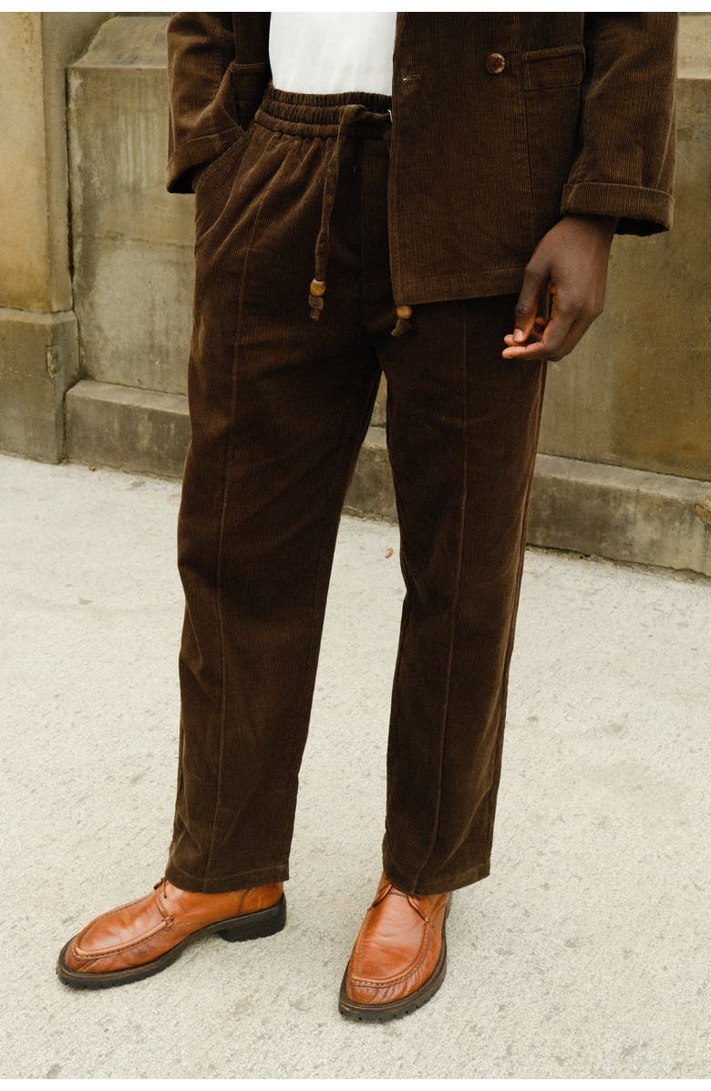 Tombolo Easy-Going Pants, Alternate, color, Brown