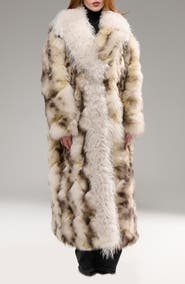 AZALEA WANG Mivra Faux Fur Coat