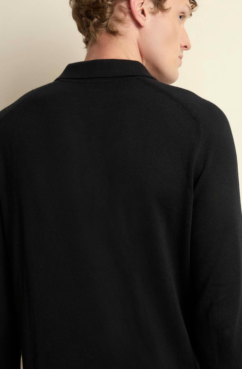 ITALIC ITALIC CHRISTOPHER FEATHERLIGHT LONG SLEEVE POLO