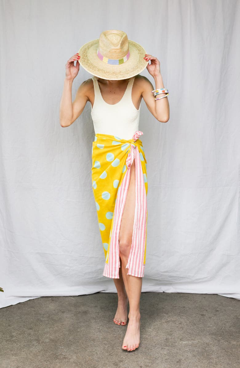 Sunshine Tienda Berta Palm Straw Hat, Alternate, color,
