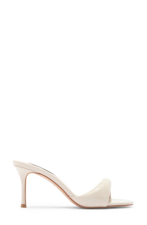 Steve Madden Pennyy Sandal In Bone Patent