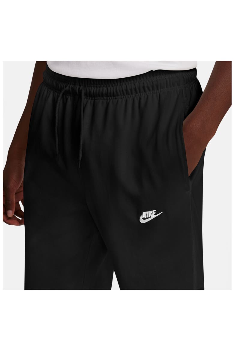 Club Knit Joggers, Alternate, color, BLACK/ WHITE