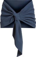 Chiara Boni La Petite Robe Eva Tie Front Shawl