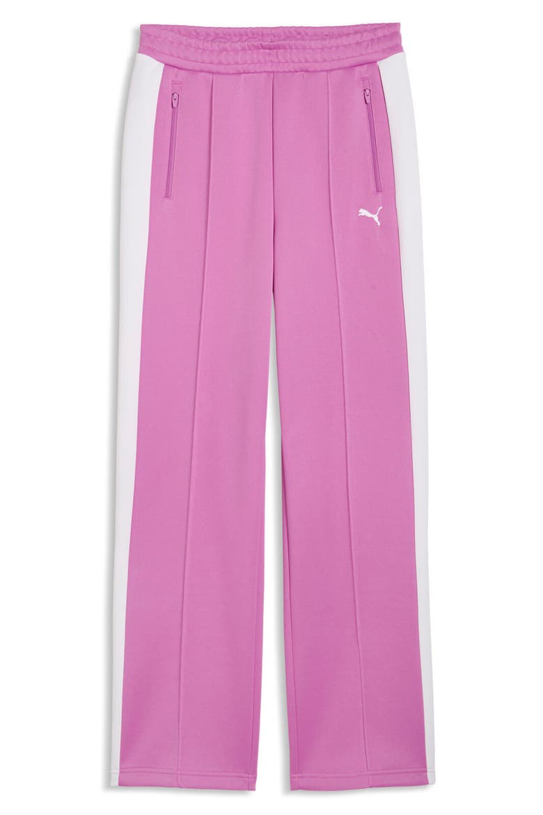 T7 Always On Straight Leg Track Pants, Alternate, color, MAUVE POP