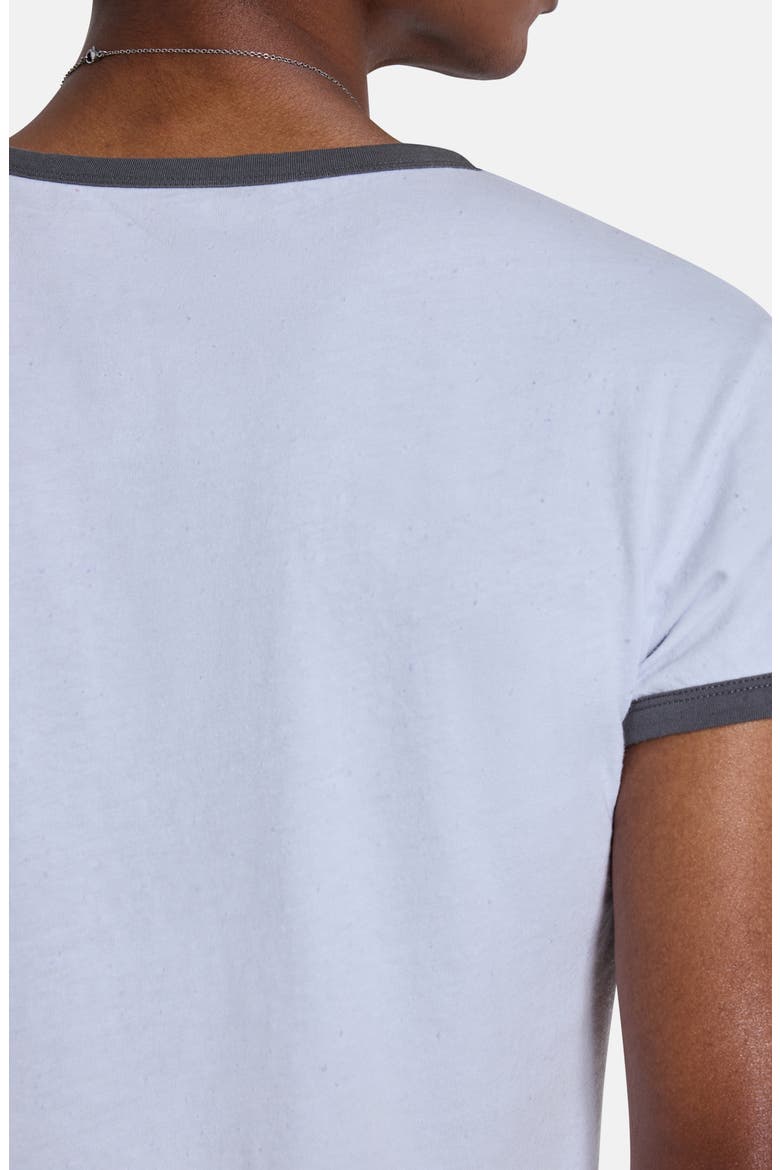 Heavenly Graphic Ringer T-Shirt, Alternate, color, WHITE