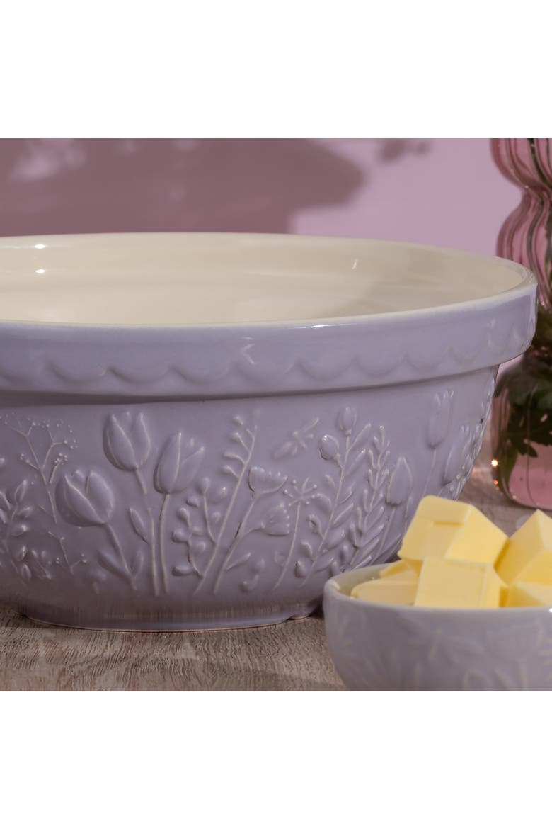 In The Meadow Tulip Size 24 Mixing Bowl, 2.15 Quart, Alternate, color, Lilac