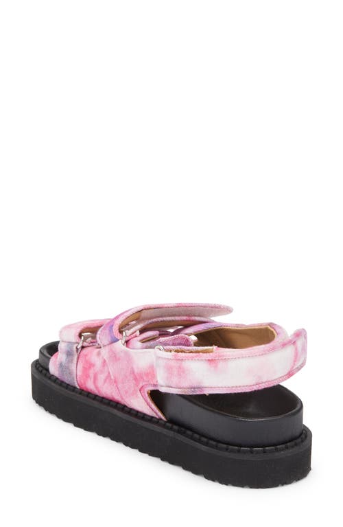 Isabel Marant Madee Platform Sandal In Pink