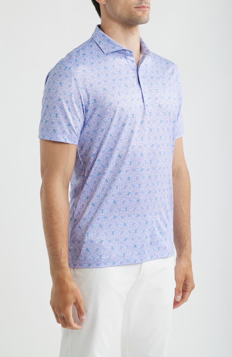 johnnie-O Island Cocktail Performance Jersey Polo, Alternate, color, 