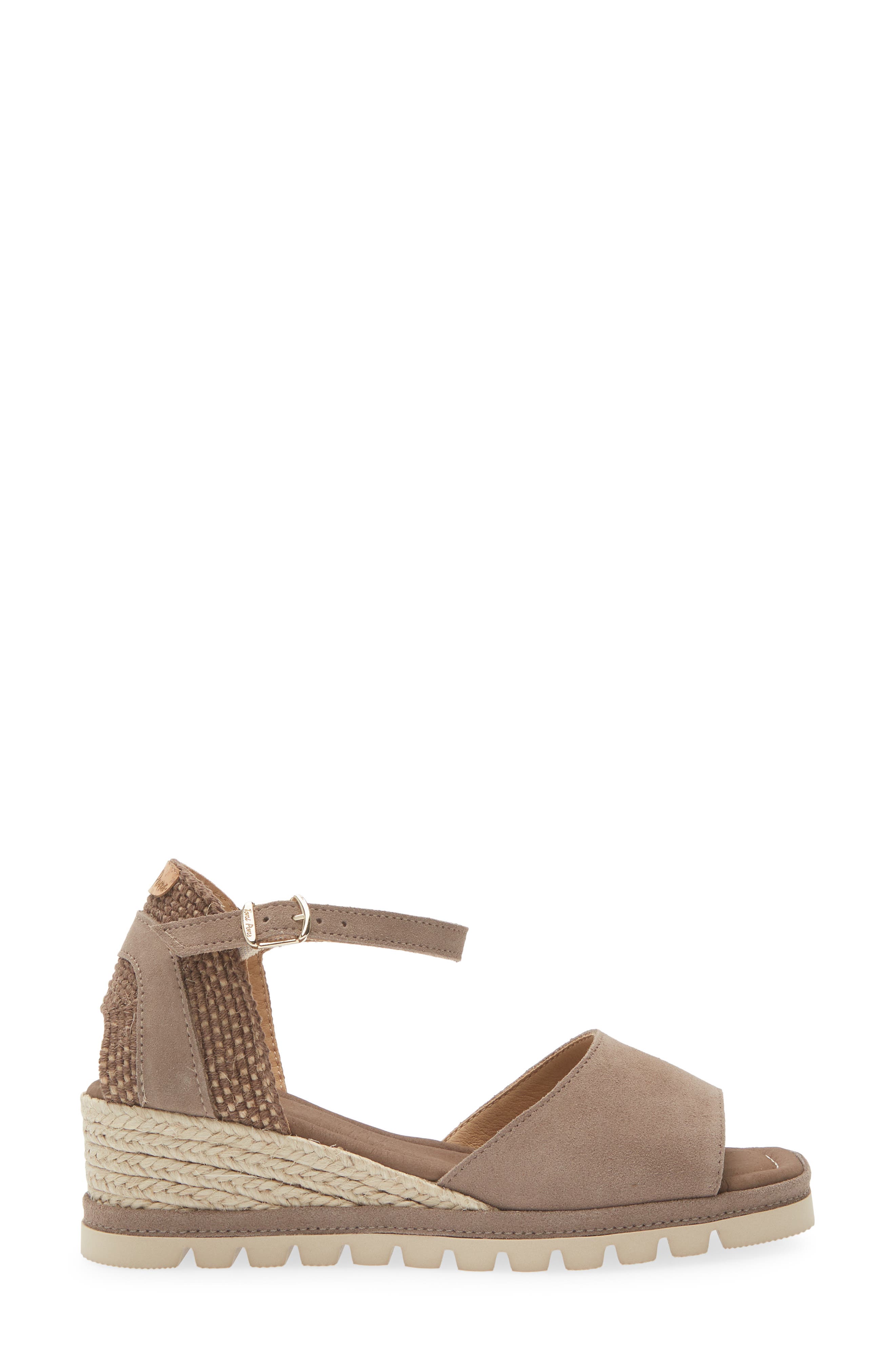 Toni Pons Brisa Espadrille Wedge Sandal, Alternate, color, Taupe