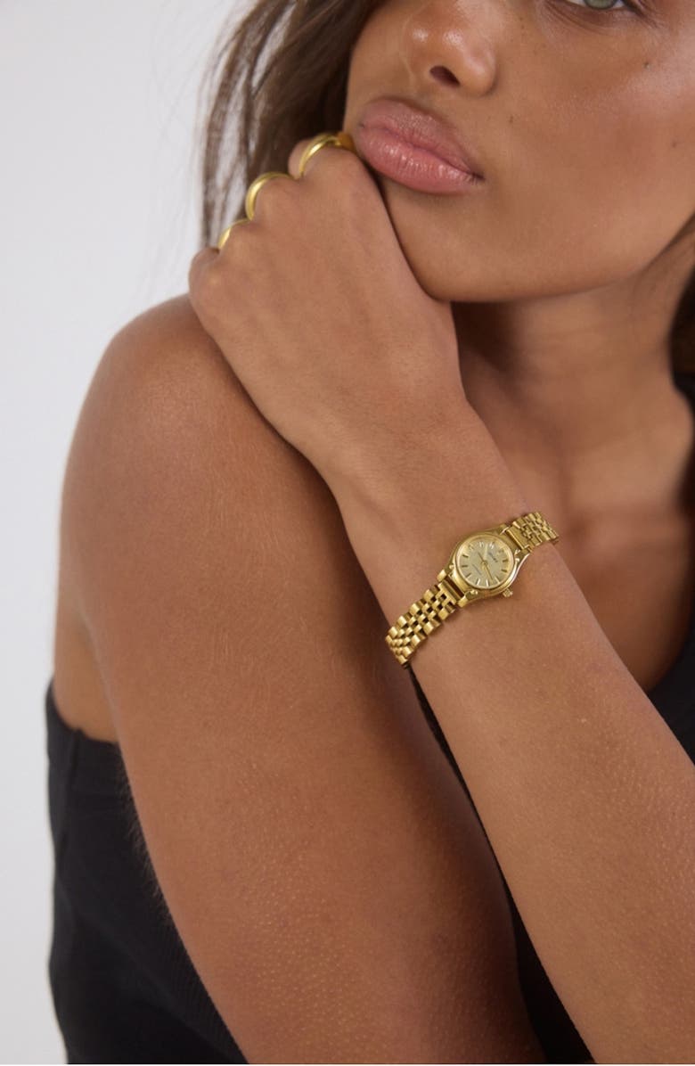 CENDRE Isobel Bracelet Watch, 20mm, Alternate, color, Gold / 18K Gold