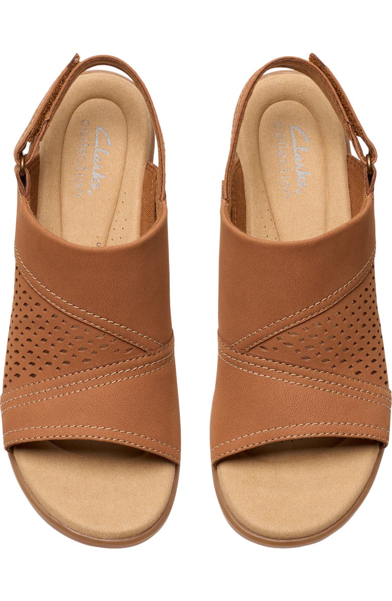 Clarks<sup>®</sup> Emily 2 Mist Slingback Sandal, Alternate, color, Tan Nubuck
