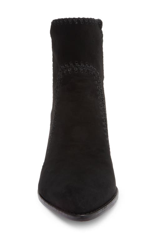 Alexandre Birman Benta Whipstitch Bootie In Black