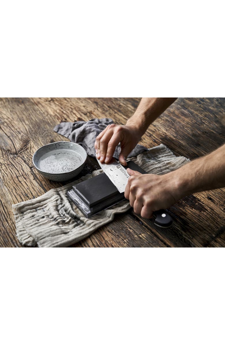 ZWILLING Pro Combination Japanese Water Stone, Alternate, color, Black