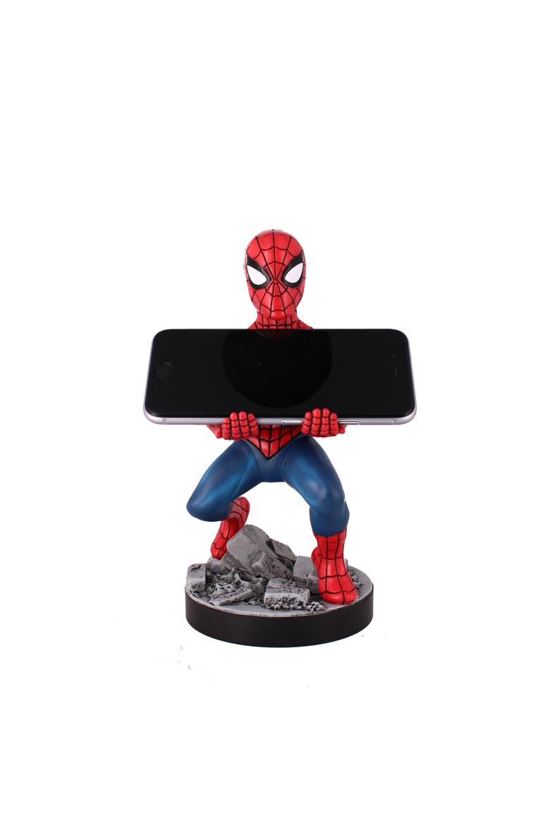 Marvel, The Amazing SpiderMan Phone & Gaming Controller Holder, Alternate, color, Multicolored