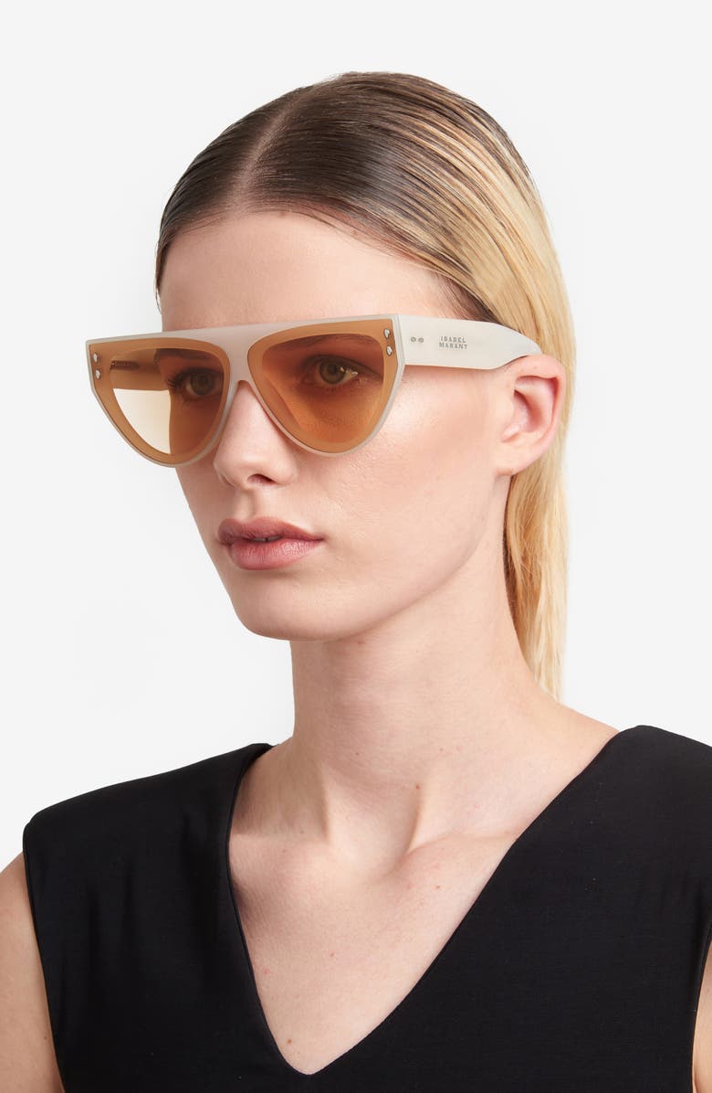 Isabel Marant 69mm Modified Cat Eye Sunglasses, Alternate, color, 