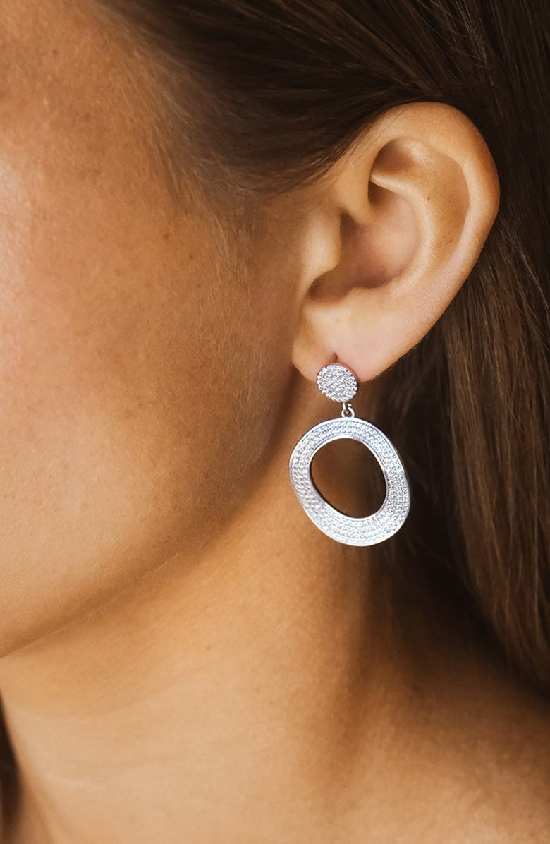 Sterling Forever Juniper Dangle Drop Earrings, Alternate, color, 