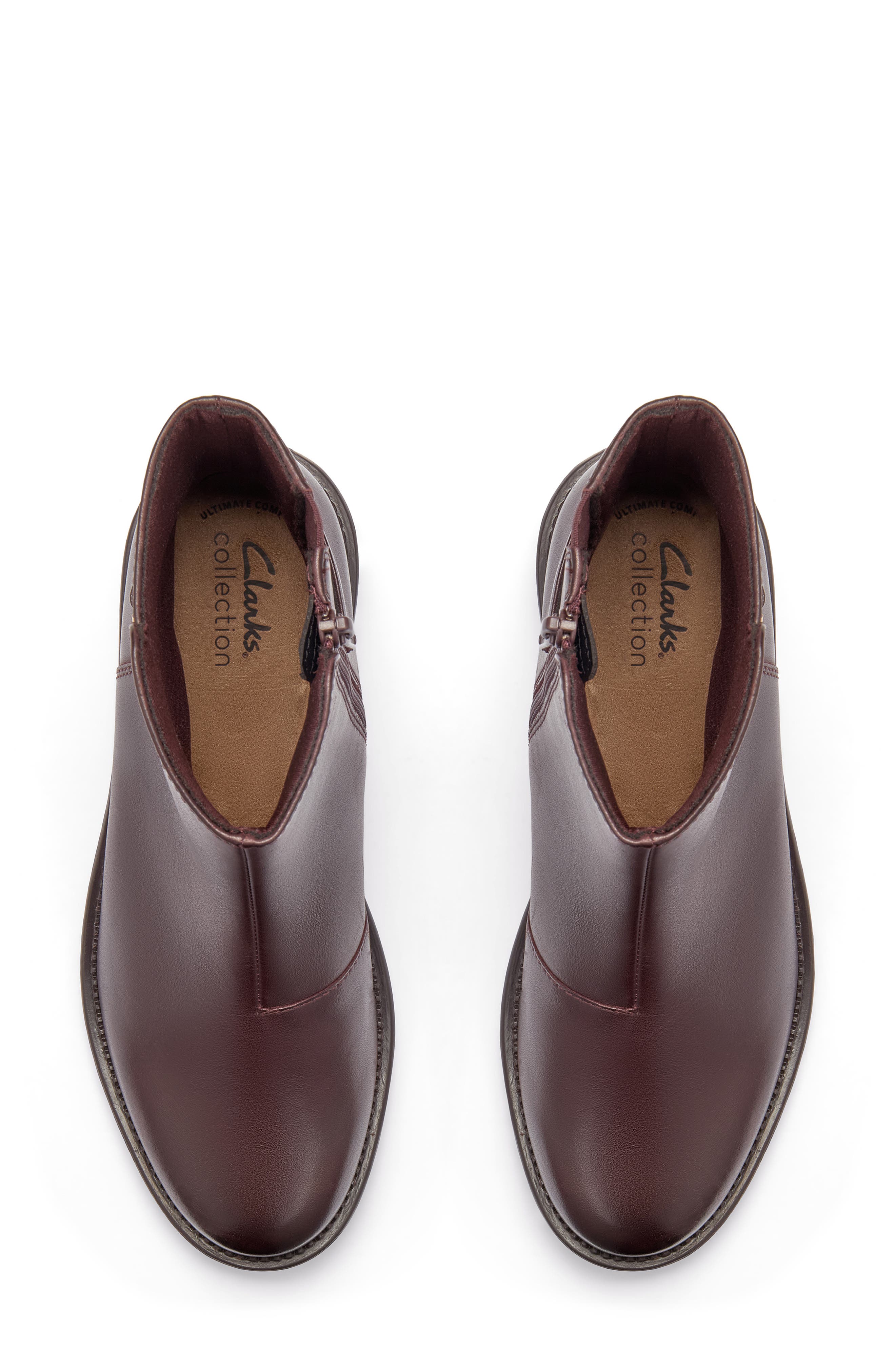 Maye Kaylie Leather Boot, Alternate, color, MERLOT LEATHER
