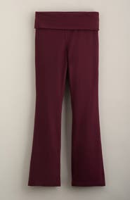 Zella Girl Kids' Live By Foldover Flare Pants