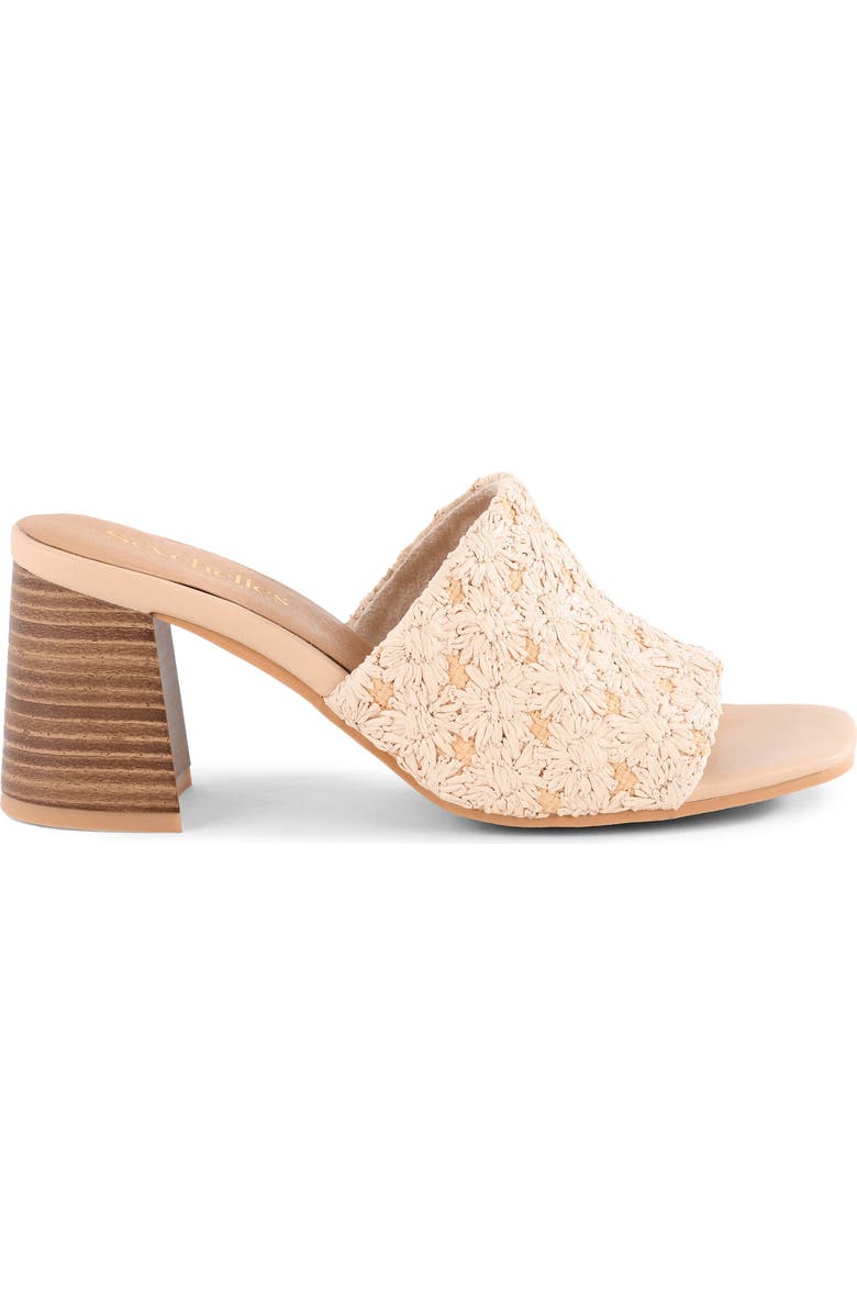 Seychelles Adapt Block Heel Sandal, Alternate, color, Natural Daisy Raffia