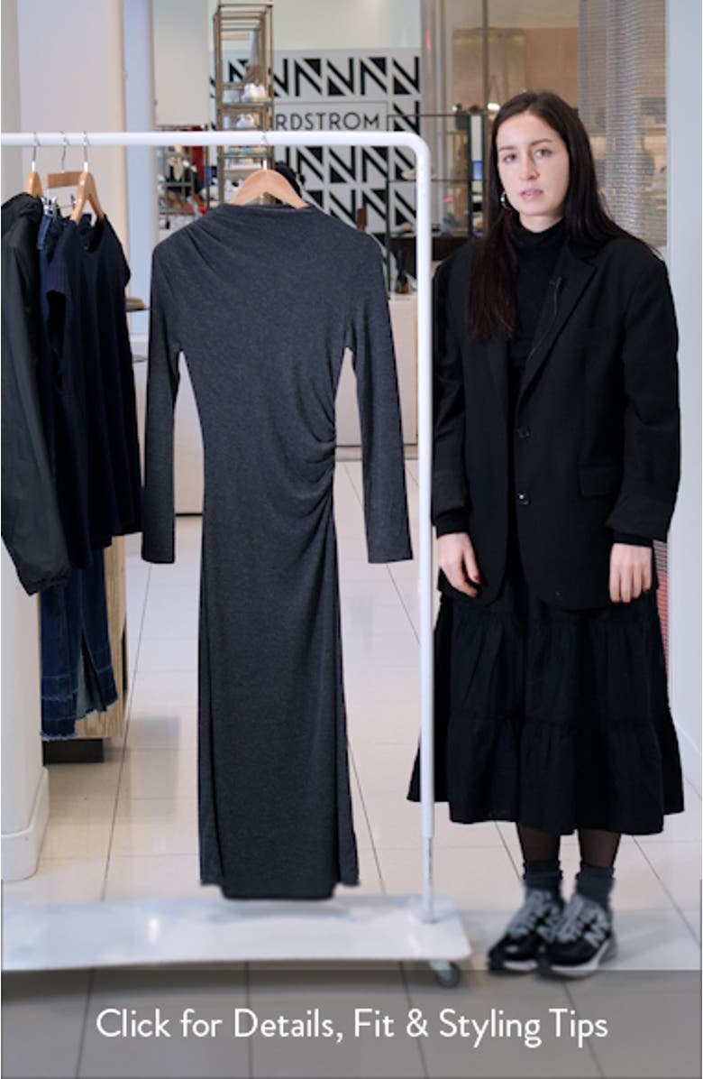 Margaret Long Sleeve Midi Sweater Dress, sales video thumbnail