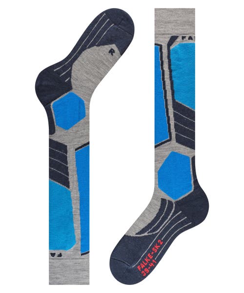 Falke Sk2 Intermediate Ski Socks In Blue