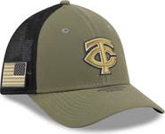 New Era Men's New Era  Olive Minnesota Twins 2026 Armed Forces Day 39THIRTY M-Crown Flex Hat