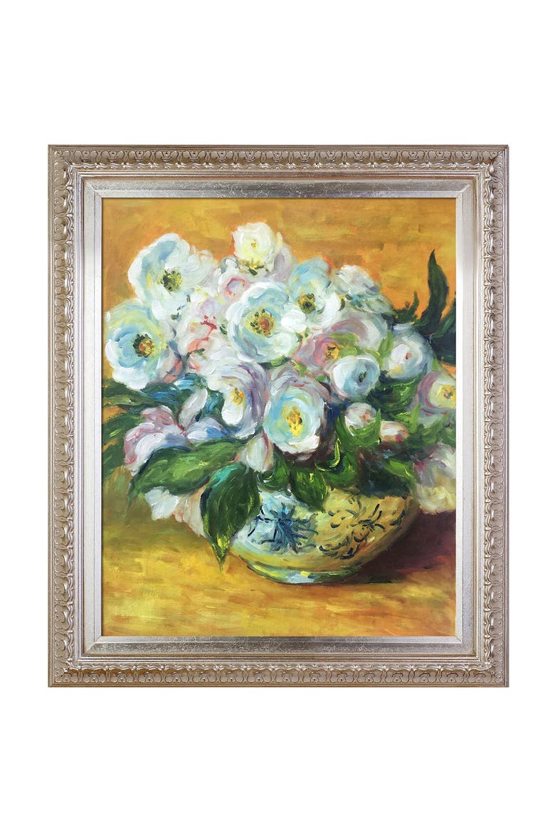 OVERSTOCK ART Christmas Roses, 1883 by Claude Monet Framed Wall Art ...