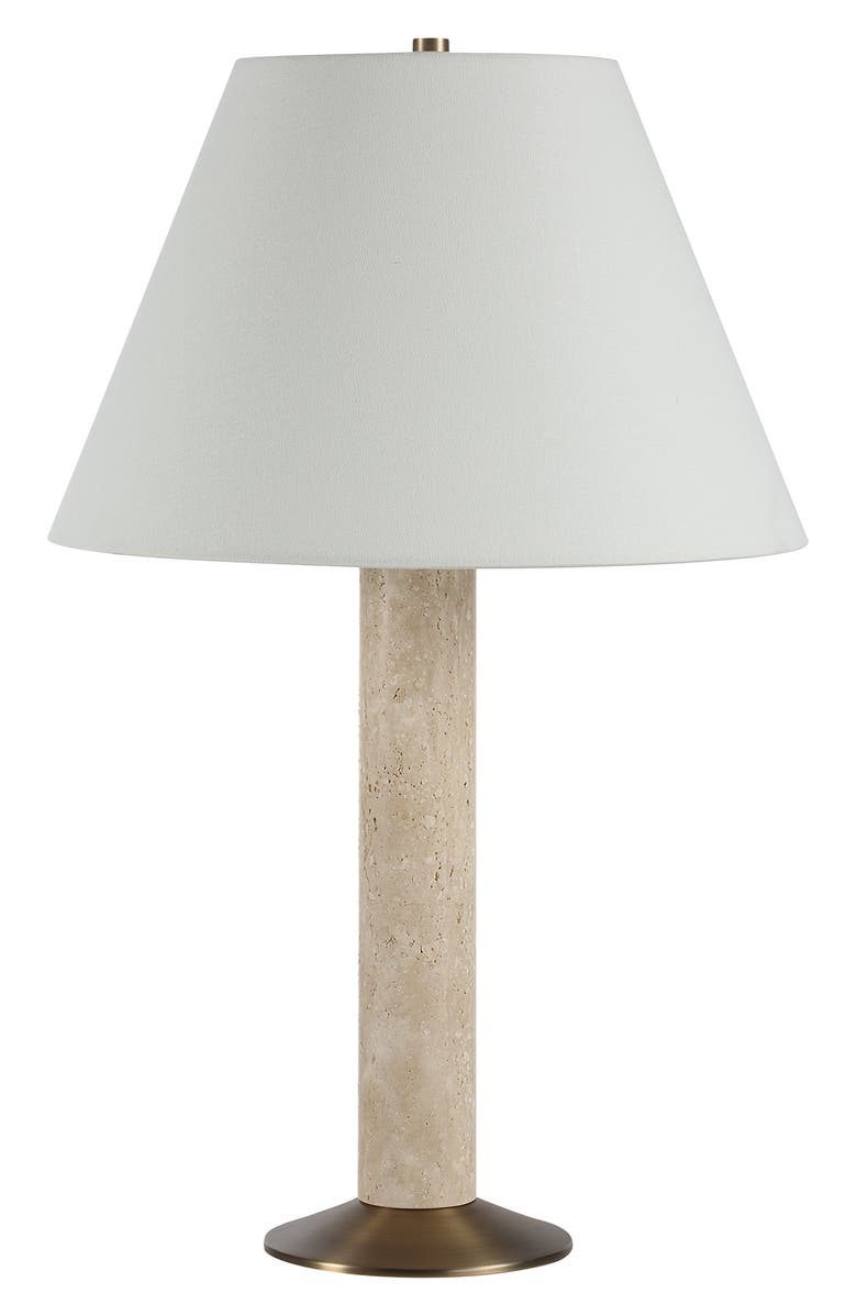 Renwil Tamara Travertine Table Lamp, Main, color,
