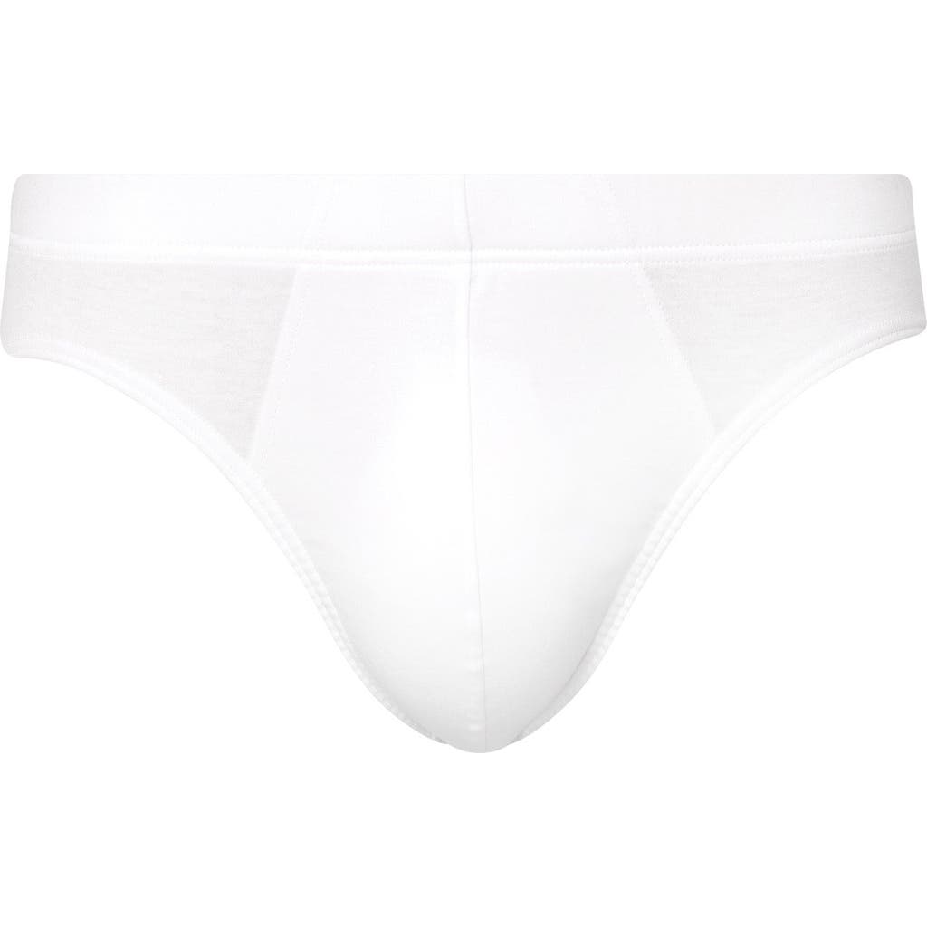 Hanro Sea Island Cotton Brief In White