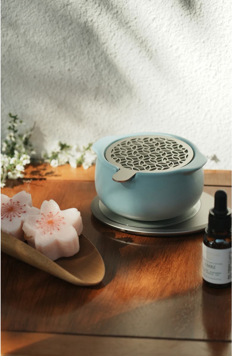 OHOM INC Jun Self-heating Diffuser Set, Alternate, color, Moonmist Blue