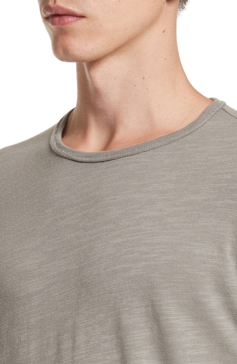 rag & bone Slim Fit Slubbed Cotton T-Shirt, Alternate, color, 