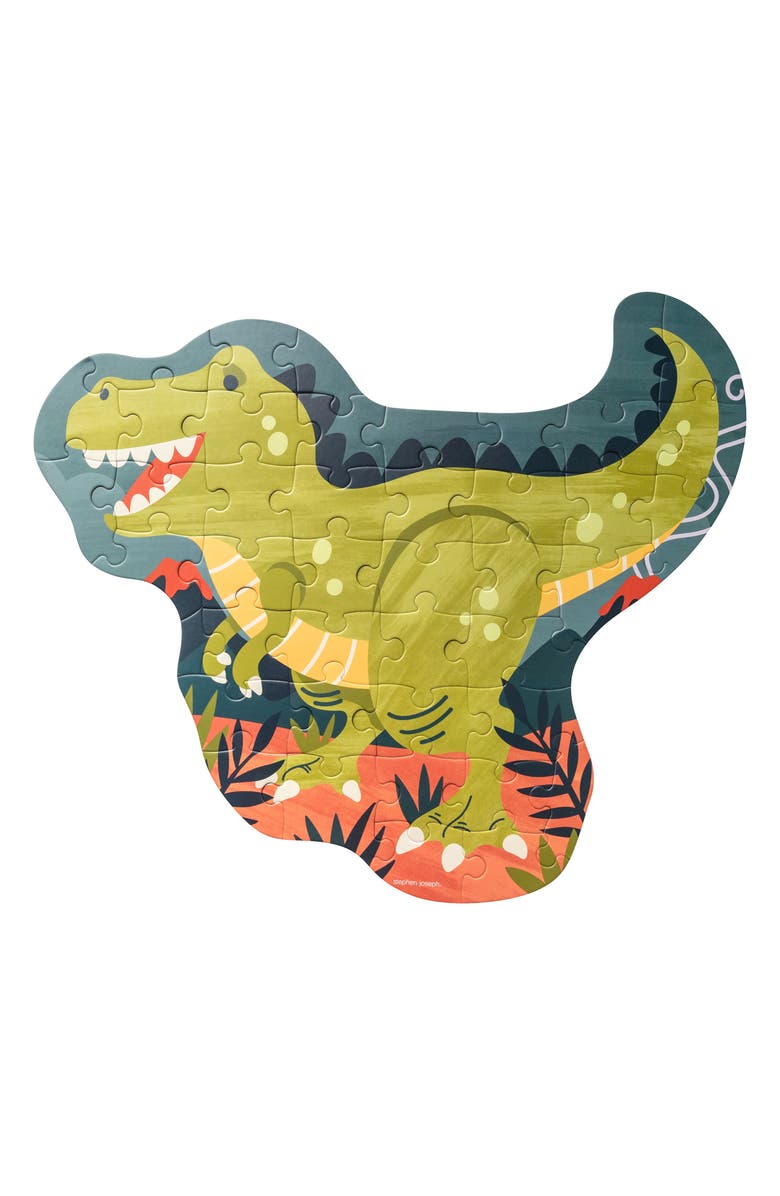Stephen Joseph Kids' Shaped Puzzle, Main, color, Dino