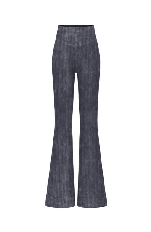 Vitality Cloud Ii Rib Wide Leg Trouser In Blue