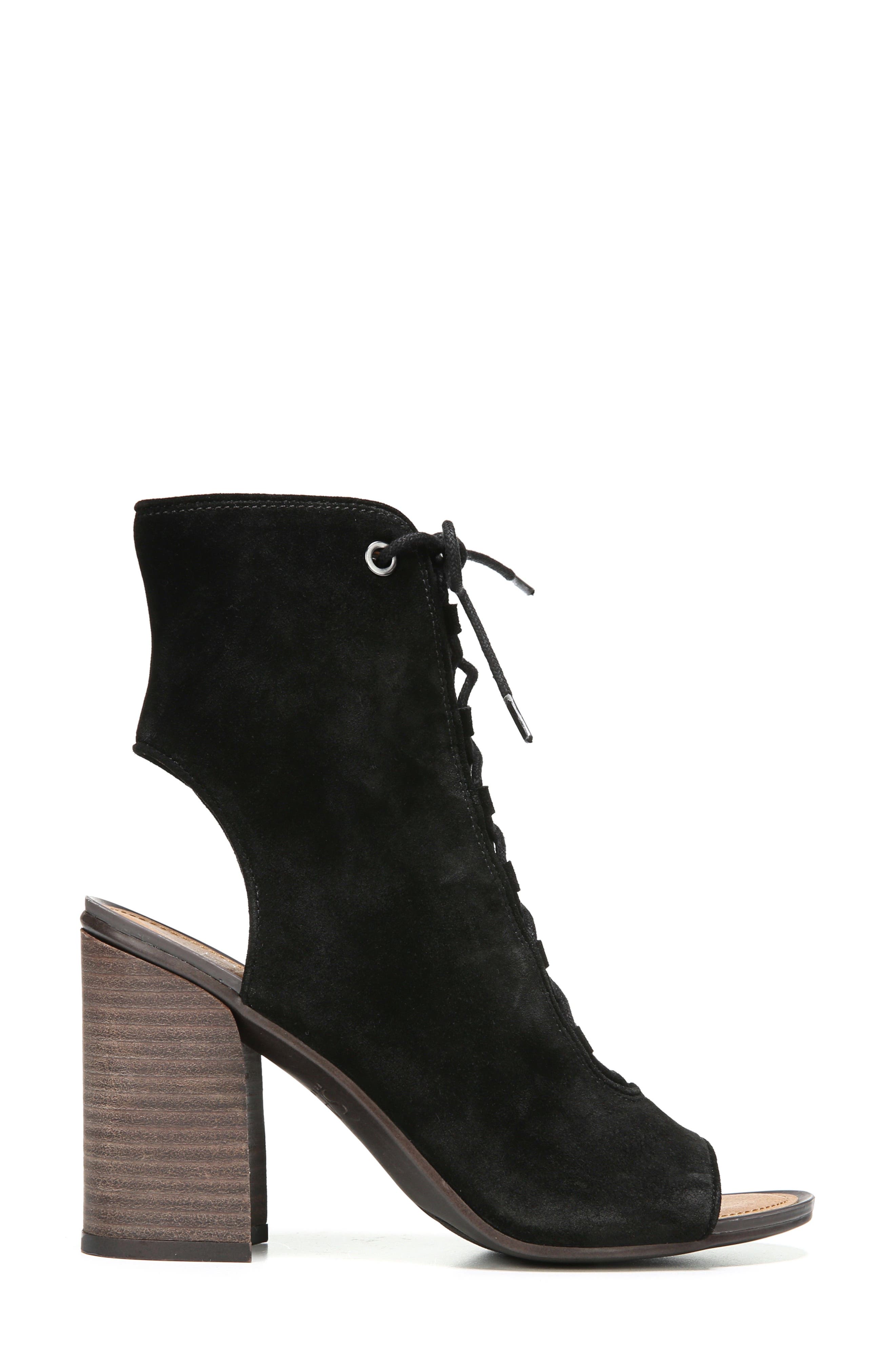 SARTO by Franco Sarto Steffie Peep Toe Bootie, Alternate, color, 