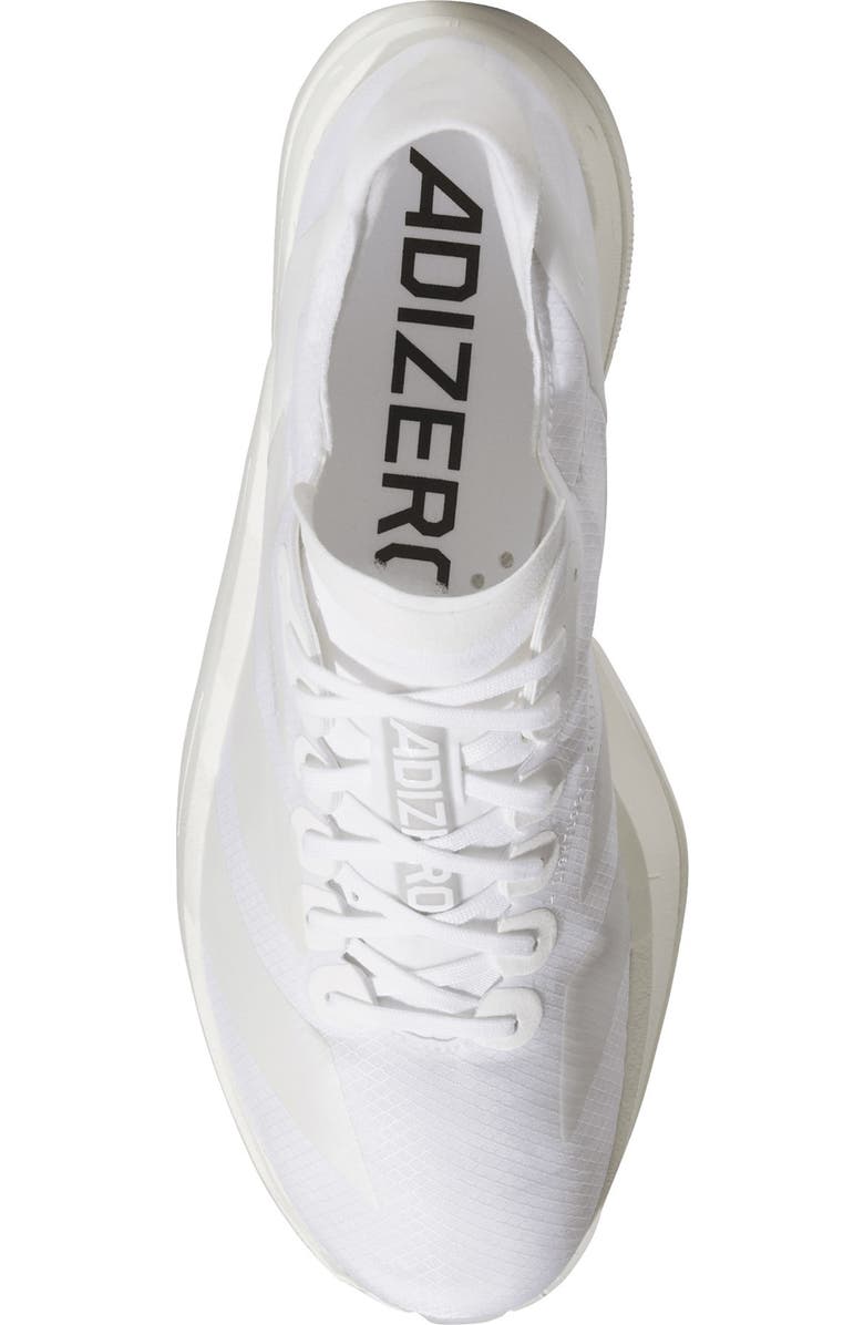 adidas Adizero Adios Pro 4 Sneaker, Alternate, color, White
