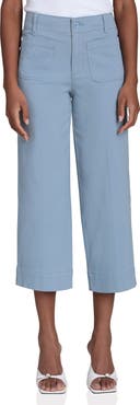Bagatelle Cropped Cotton Twill Pants