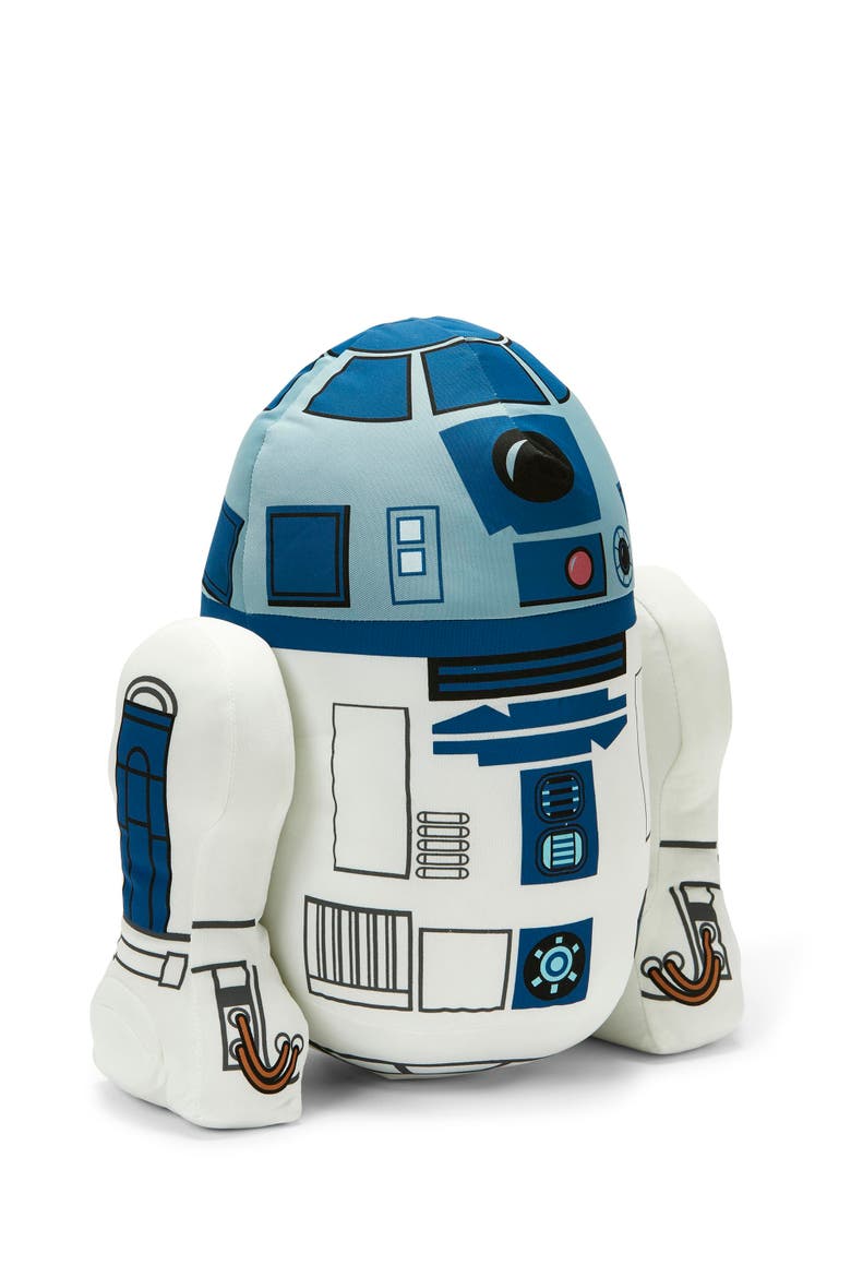 Stuffed Star Wars Plush Toy - 15" Talking R2D2 Doll, Alternate, color, White
