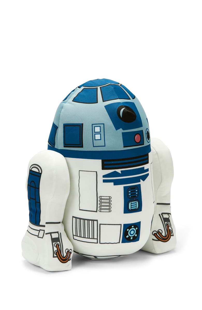 Toynk Stuffed Star Wars Plush Toy - 15" Talking R2D2 Doll, Alternate, color, White