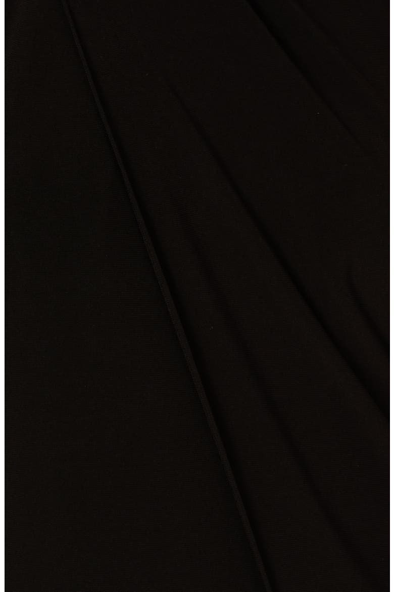 Crossover Neck Overlay Jumpsuit, Alternate, color, BLACK