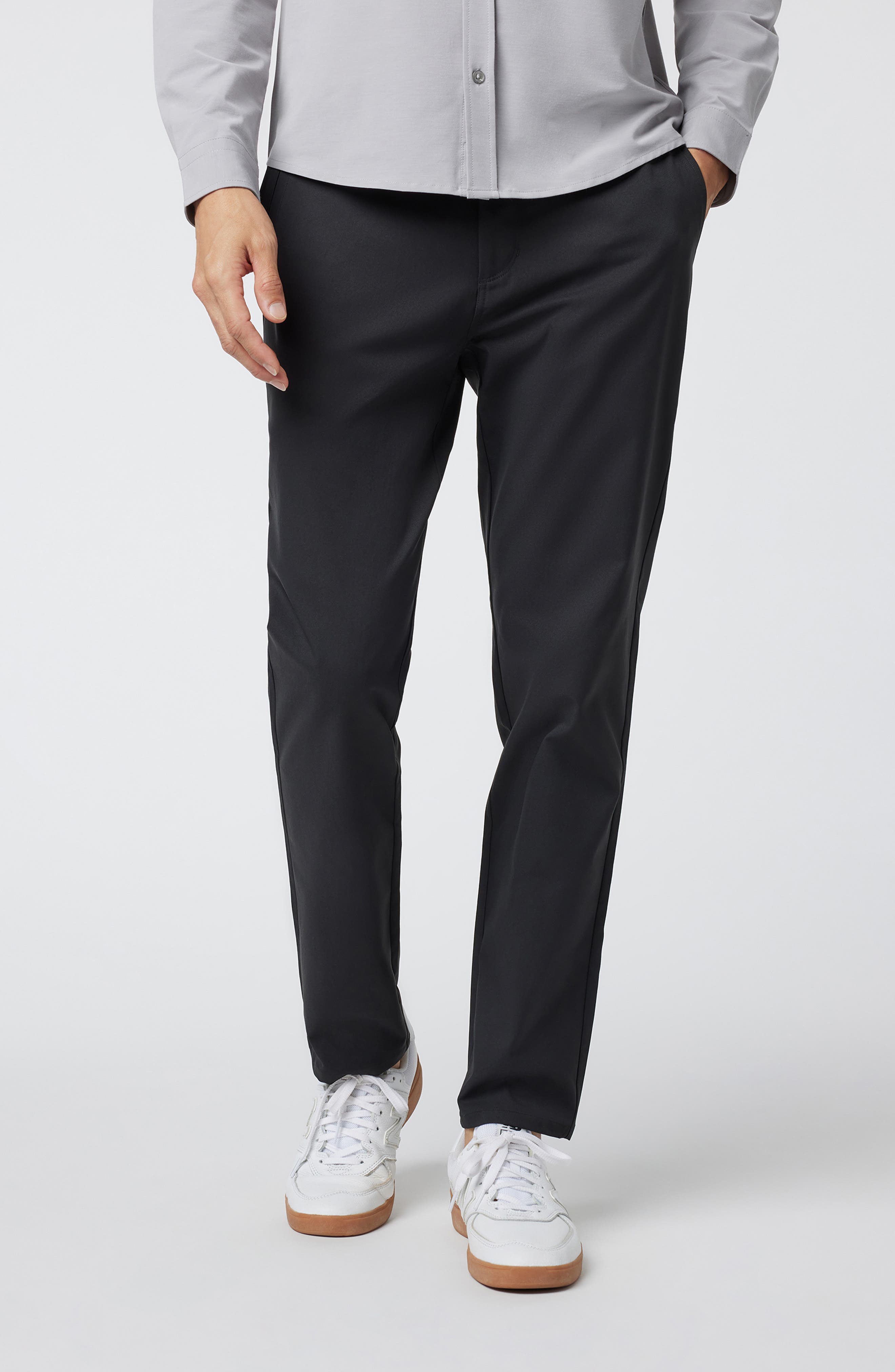 mens black chinos