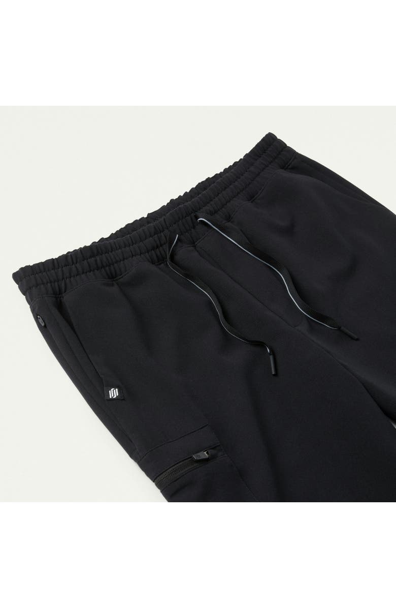 JAANUU Osmo Men's 8-Pocket Classic Scrub Jogger, Alternate, color, Black